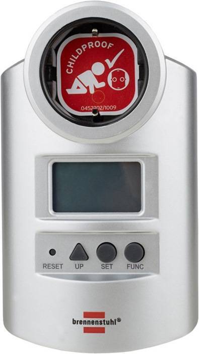 Brennenstuhl PM 231 E Energy consumption meter Selectable energy tariffs NEW