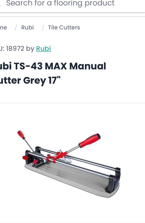 Rubi TS Max Professional 43