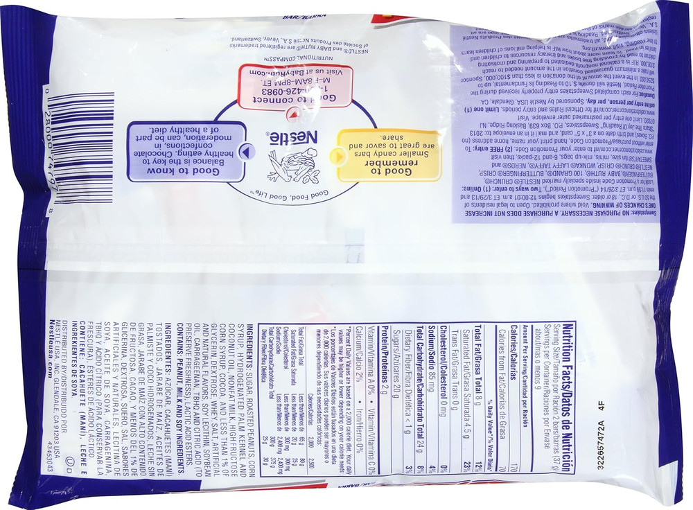 Chocolate Bars, Fun Size, 11.5 Oz