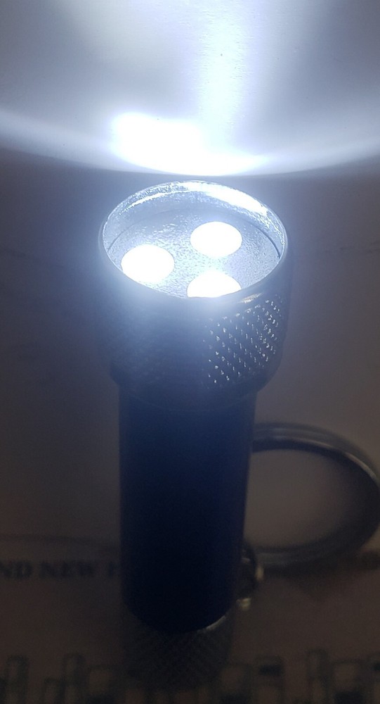 Robotic Flip Up Clip On LED Reading Book Light & Led flashlight key chain