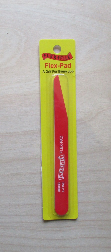 Flex-Pad 600 Grit X-Fine Angled FLEX-I-FILE MODEL MODELING TOOL 6000