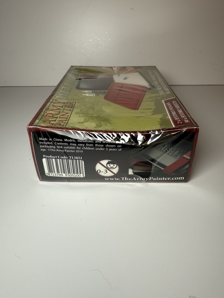 Army Painter Wet Palette Brush & Storage NEW See Description