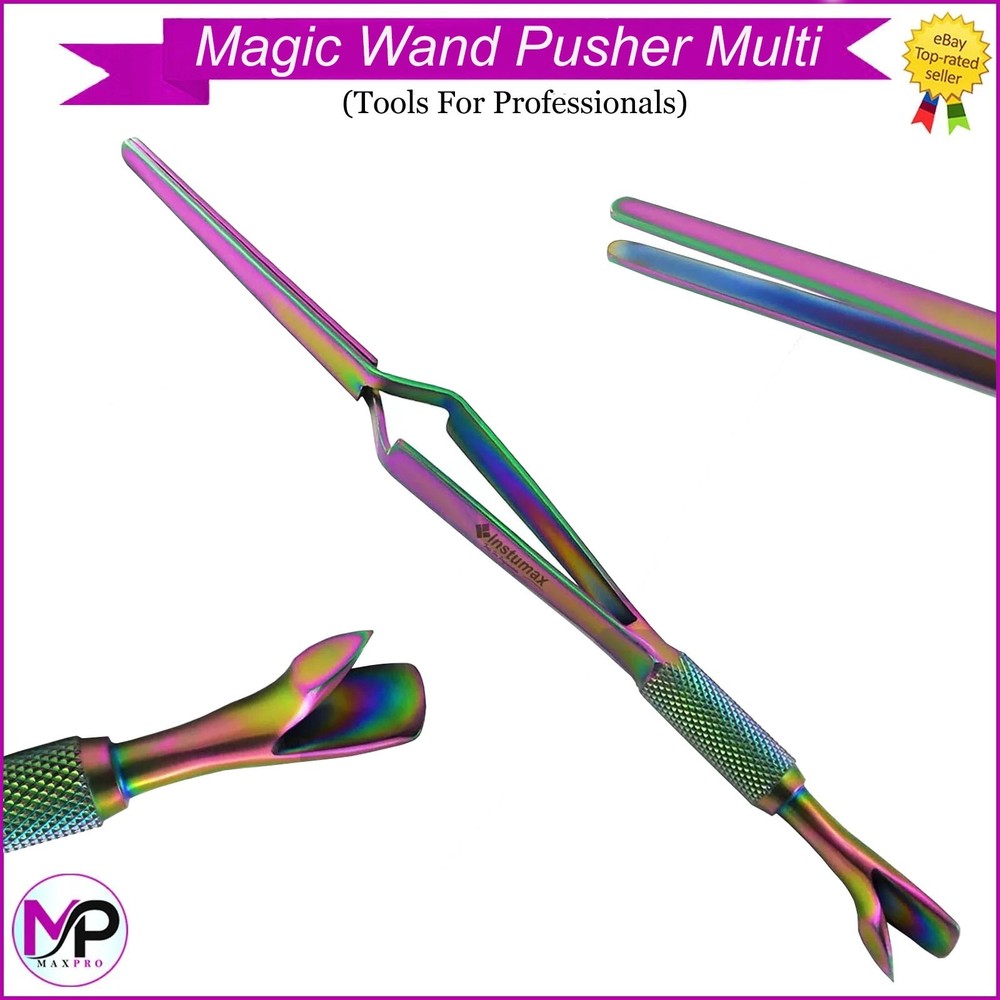 New Acrylic Nail Pincher Magic Wand Pusher Multi Function Nail Art Tools
