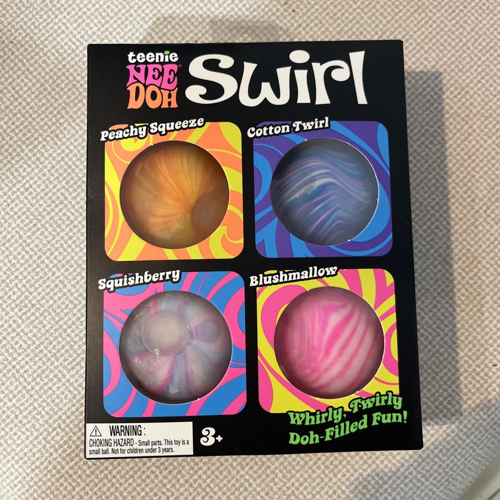 Nee Doh Swirl 4 Pack
