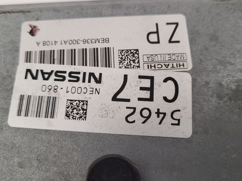 14-17 NISSAN VERSA Engine ECM Electronic Control Module 1.6L Hatchback 237033VB0