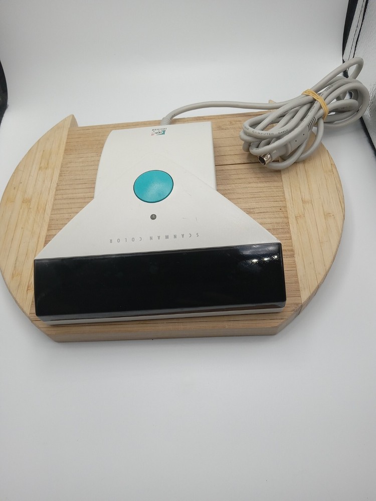 VTG Logitech Scan Man Color Scanner Untested.