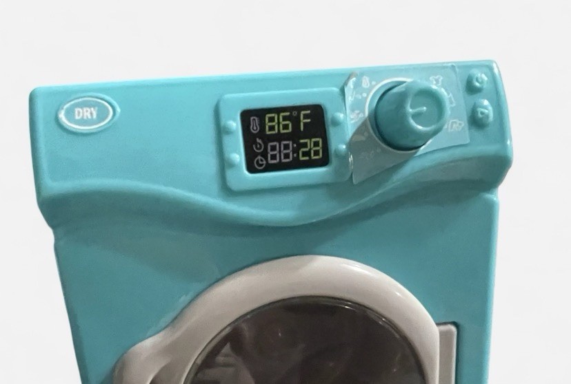 Blue Toy Washer & Dryer