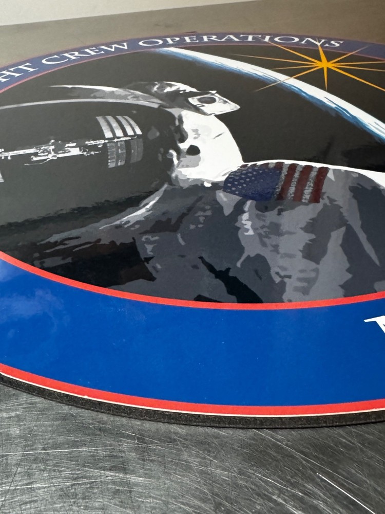 JSC NASA Flight Crew Operations Wall Sign