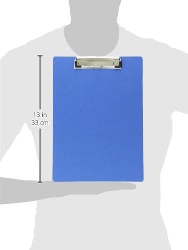 Nakabayashi Clipboard A4 E Type Binder Blue QB-A401-B