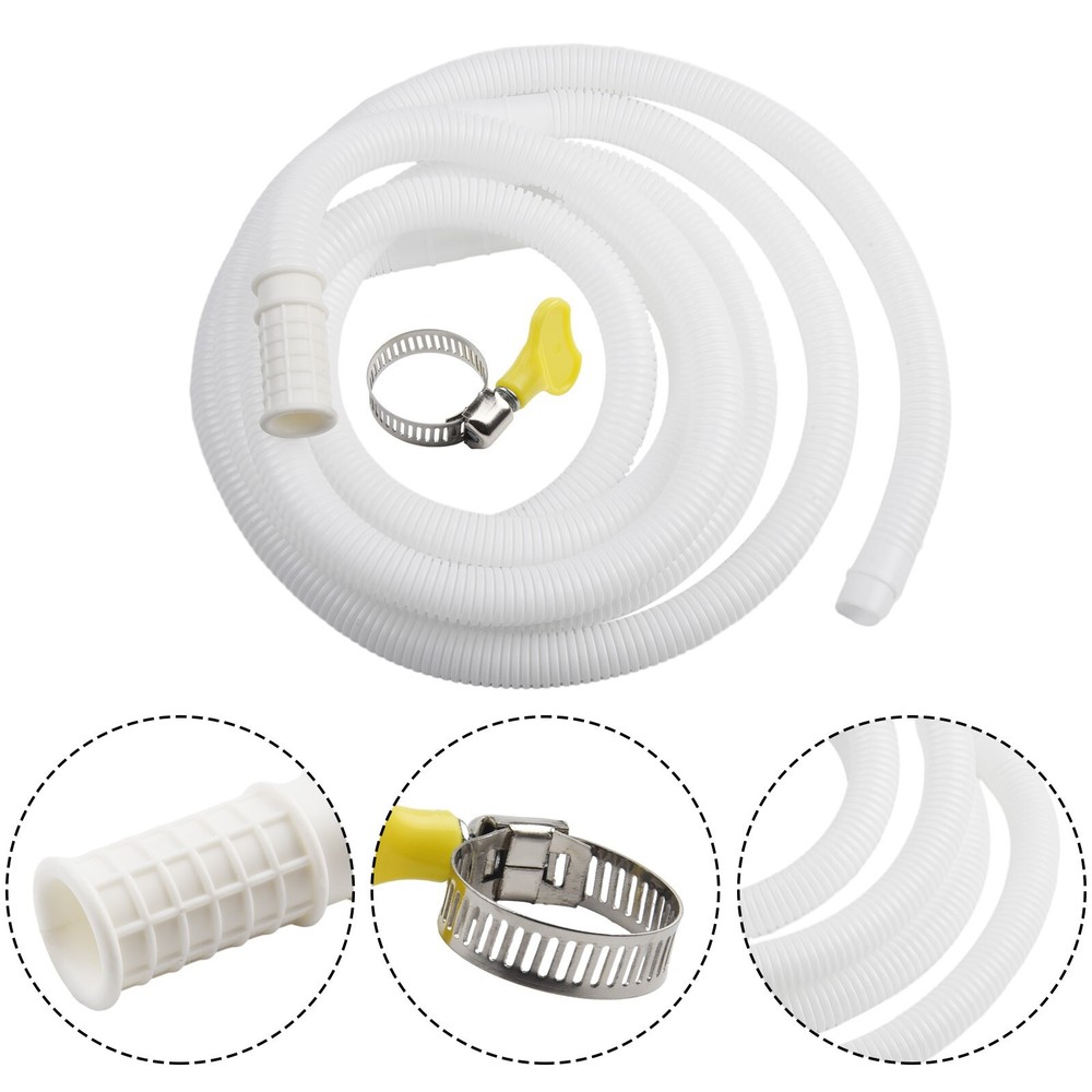 Universal and Extendable Drain Hose Perfect for Semi Automatic Washing Machine