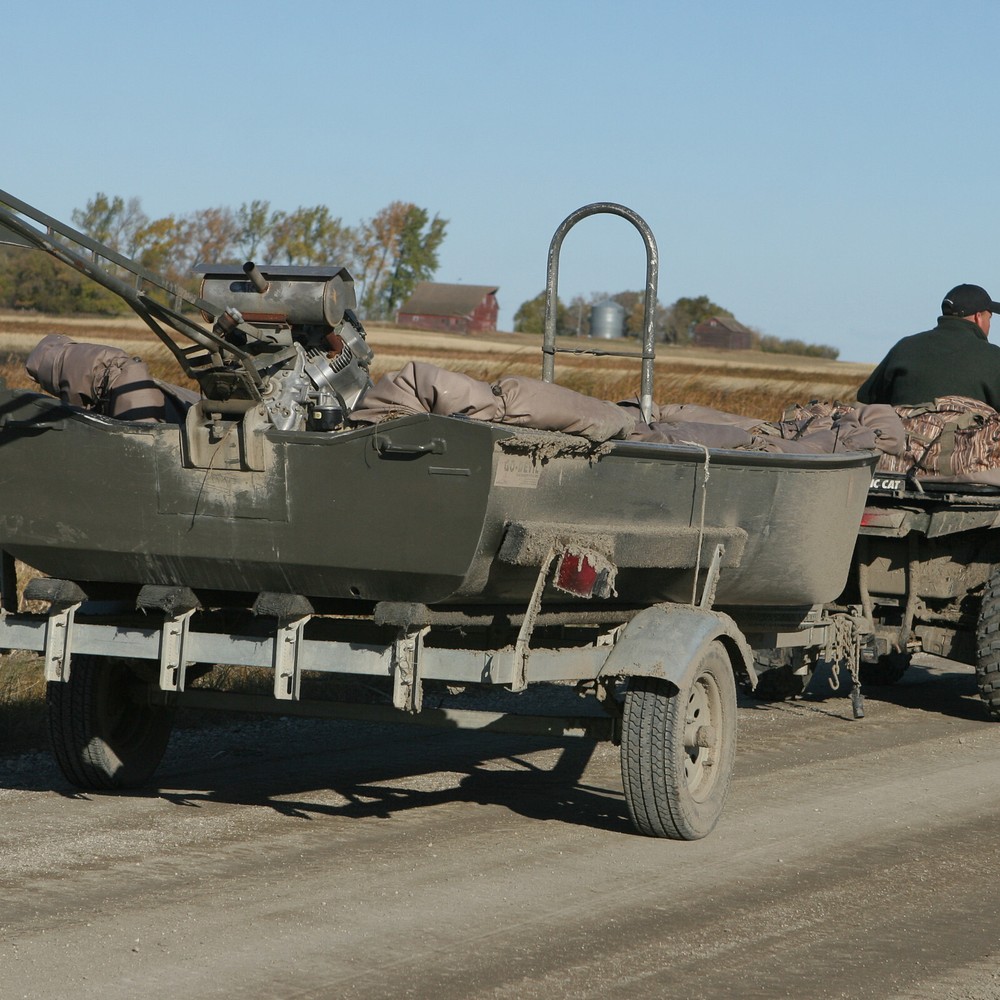 Avery Outdoors Quick-Set Aluminium Duck Boat Blind Combo Kit