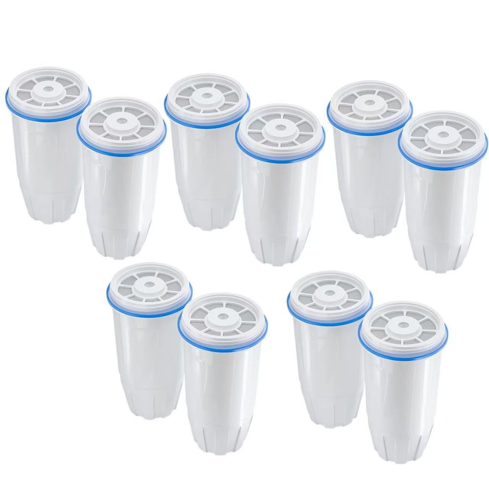 Water Filter Replacement Fit for Zero Pitcher and Dispenser ZR-001 ZR-017 10Pack