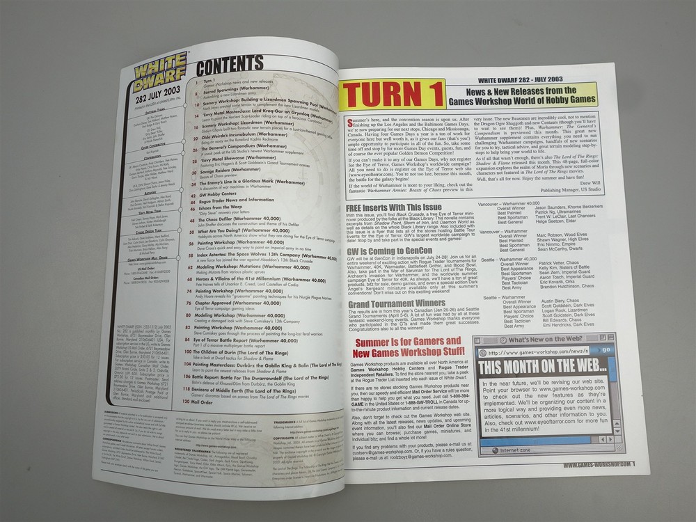 White Dwarf: #282 July 2003 (Games Workshop)