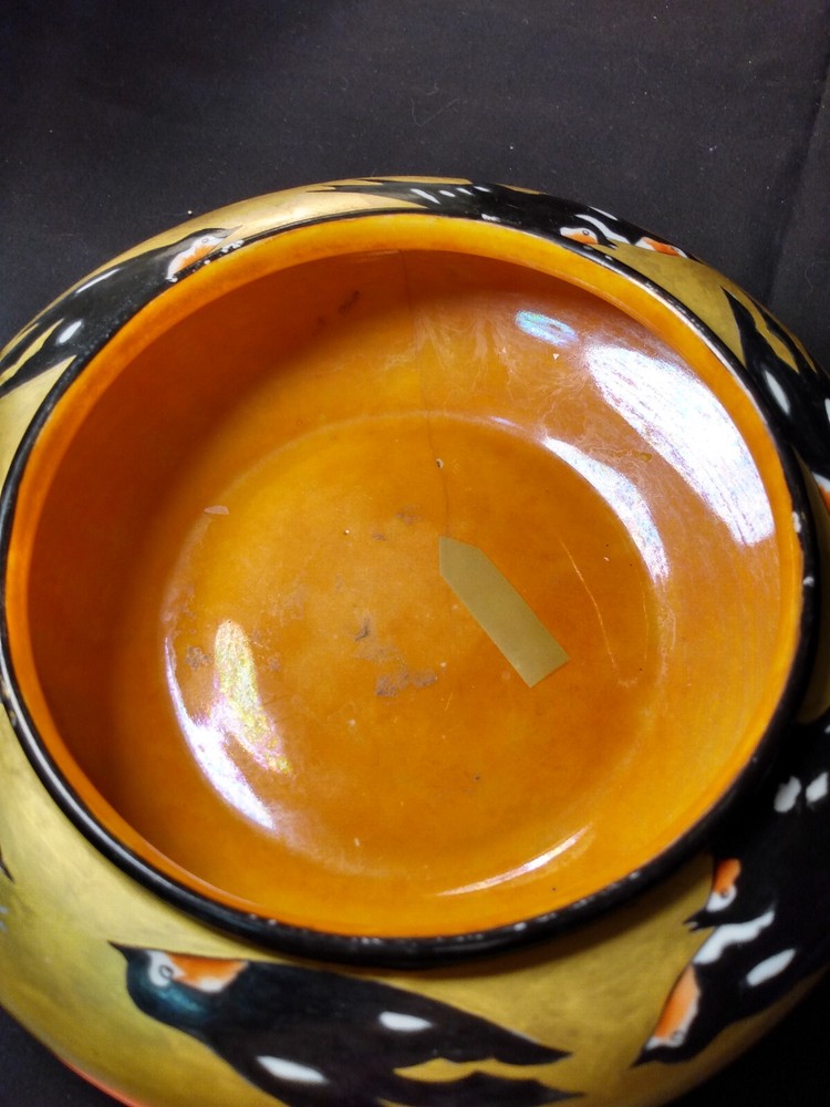 Unusual Austrian Bowl by O. & E.G.