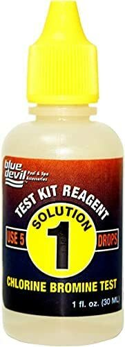 Blue Devil  B7041 1oz Test Kit Reagent Solution 1 Chlorine