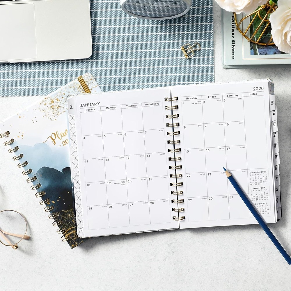 Personalized 2026 Weekly & Monthly Planner - Chic & Functional Accessories