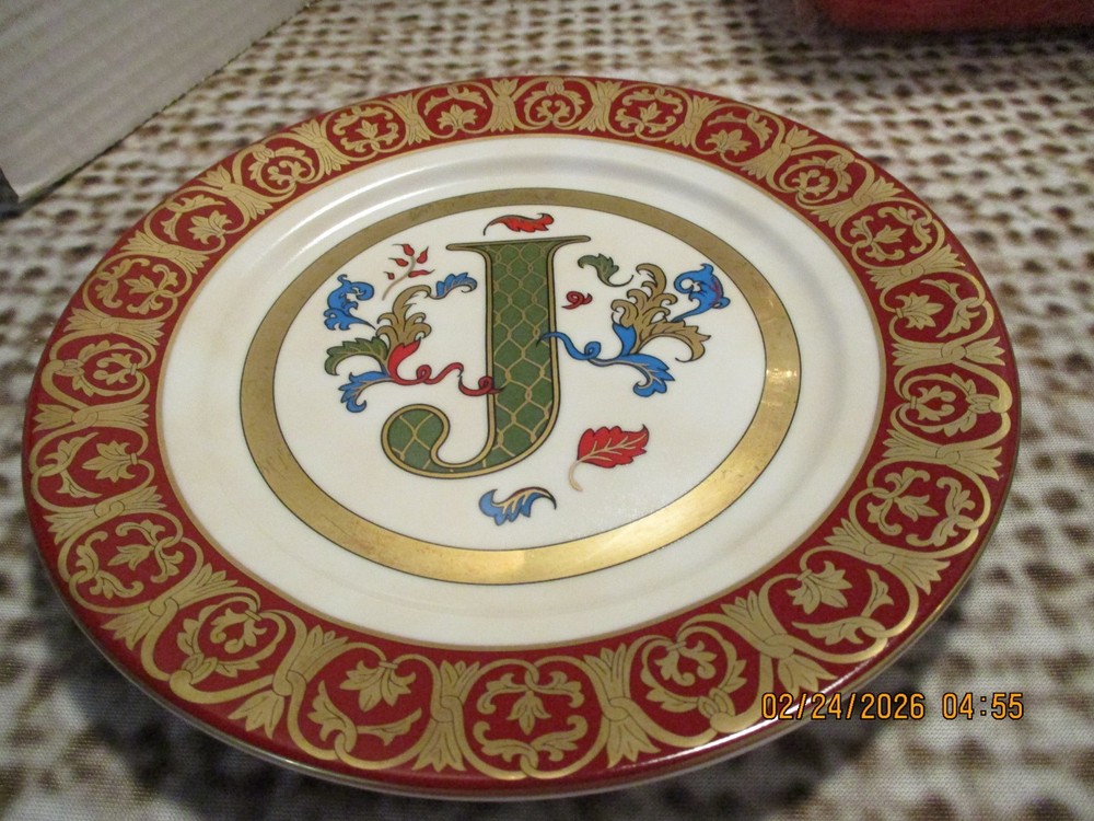 Home Interiors JOY Christmas Plates