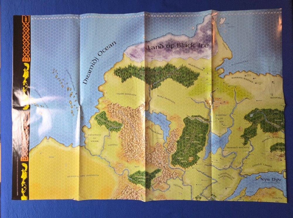 Greyhawk Poster Map (Upper Right)