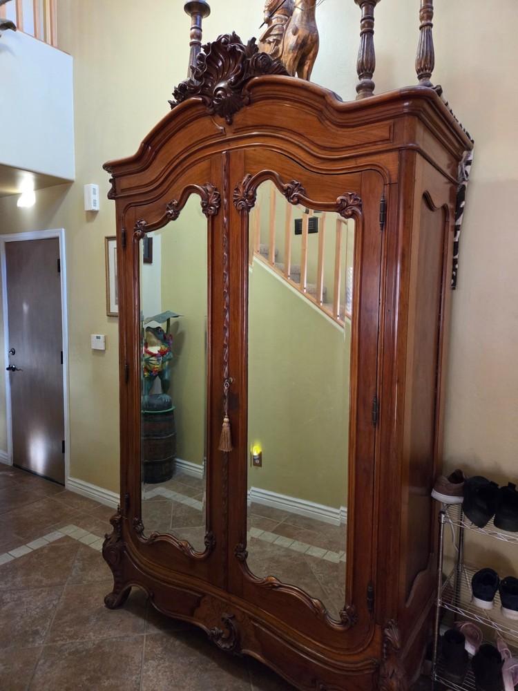 armoire wardrobe antique