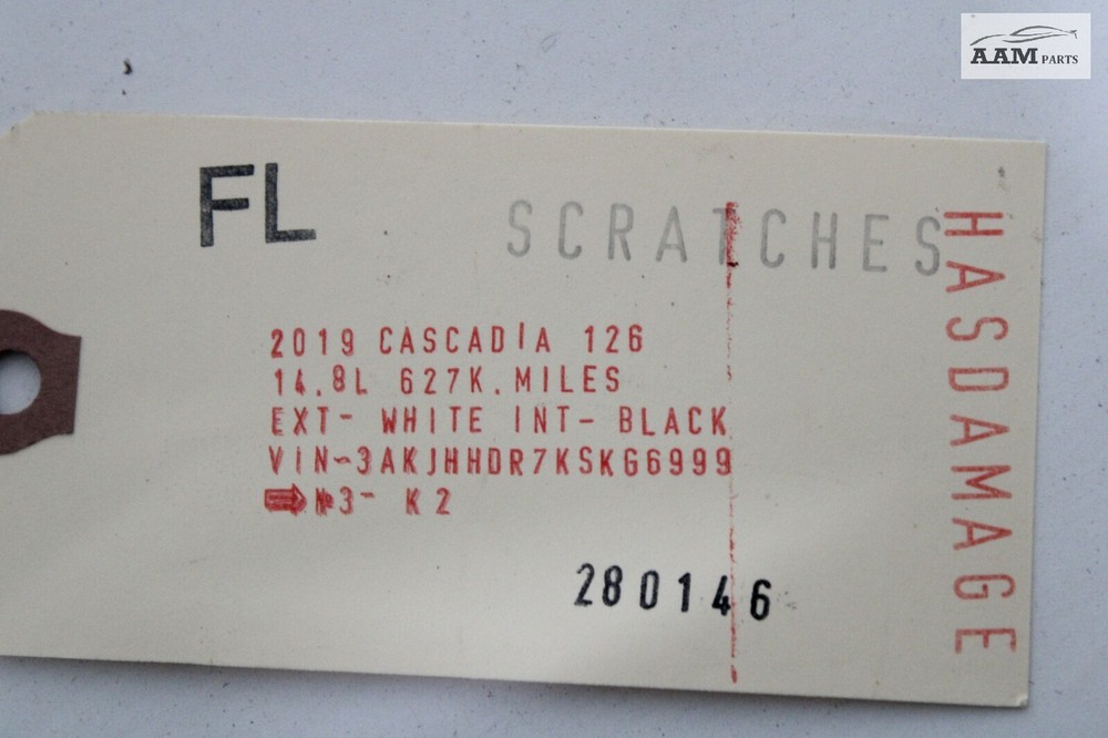 2018-24 FREIGHTLINER CASCADIA FRONT LEFT DRIVER SIDE COWL SIDE PANEL OEM