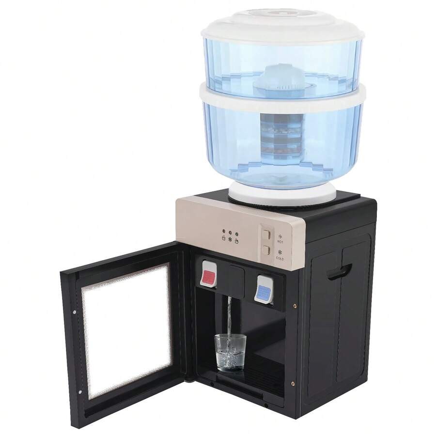 5 Gallon Top Loading Water Cooler Dispenser, 110V 3 Temperature Settings