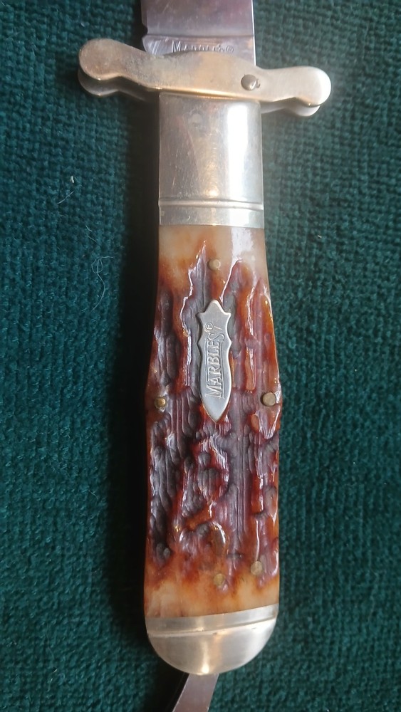 LARGE MARBLES HUNTER KNIFE
