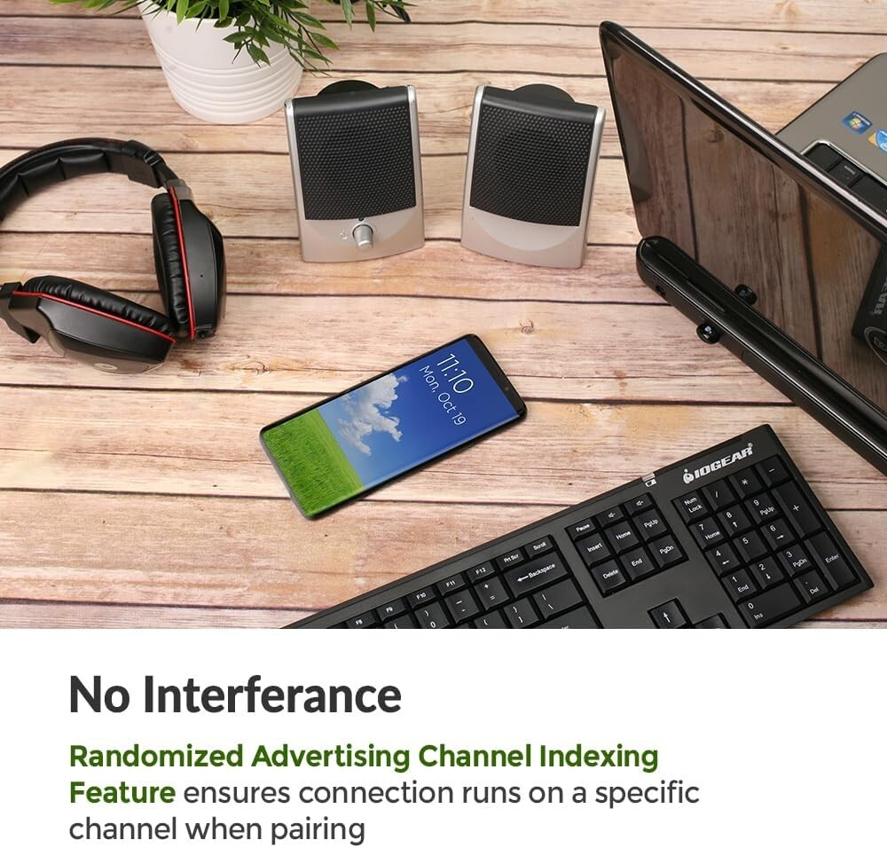 IOGEAR Compact USB Bluetooth 5.1 Transmitter