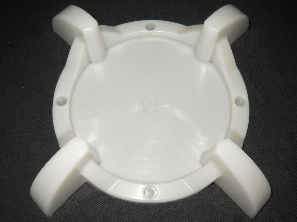 CP Lab Safety LDPE Footed Base for Secondary/Solid Waste Containers, CP-BASE
