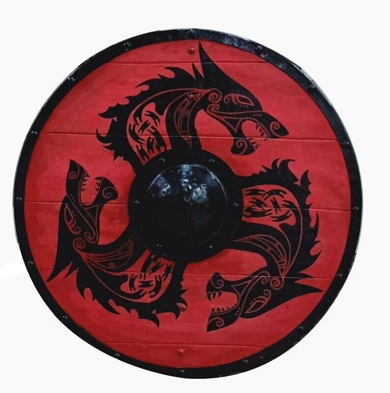 Viking Armour Designer Shield Fully Functional Medieval Shield for Battle Gift