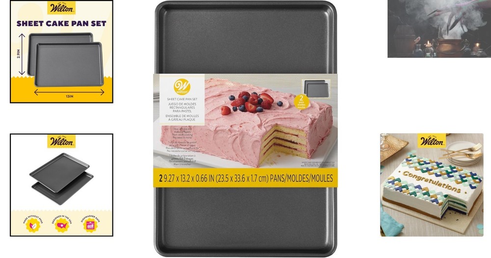 Versatile Rectangular Baking Pans: Easy Cleanup & Perfect for Every Occasion