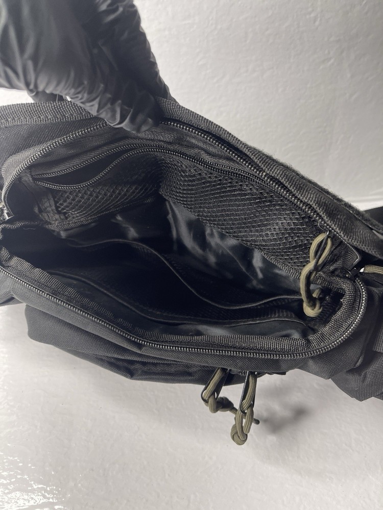 Condition 1 Black Tactical Deployment Bag W/ Carrying Strap