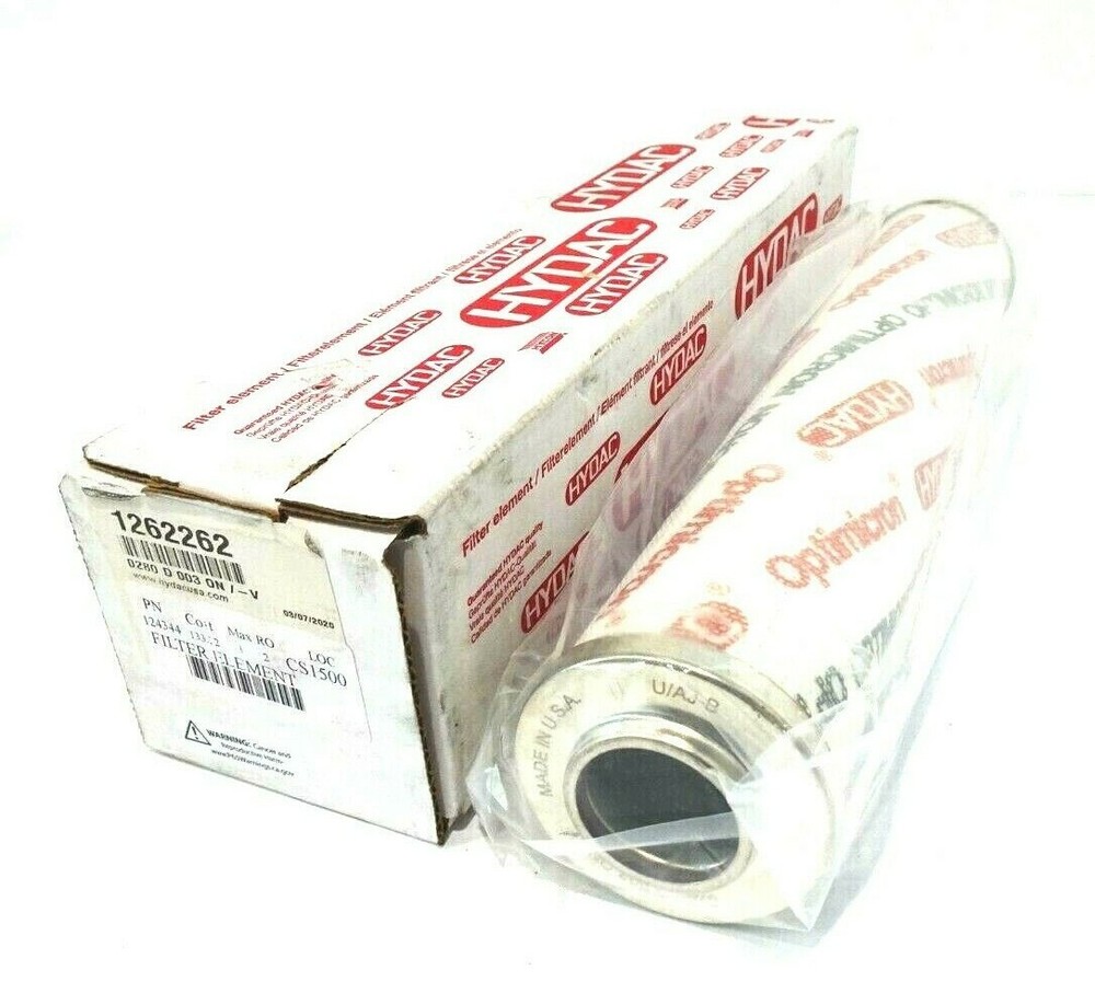 NEW HYDAC 1262262 FILTER ELEMENT