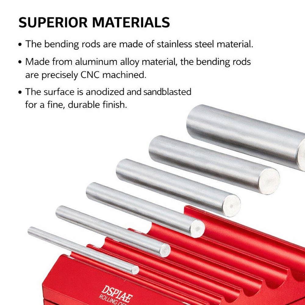 DSPIAE AT-RS Photo Etched Rolling Set Etched Sheet Bending Modeler Craft Tools