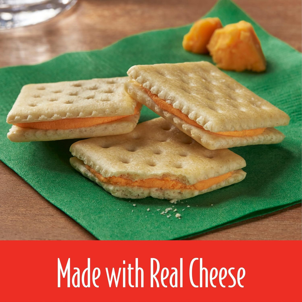 Sandwich Crackers, Lunch Snacks, Variety Pack (45 Packs)