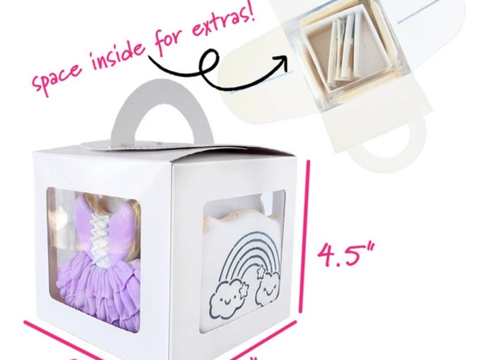 Cookie Cube Box 5x5x4.5