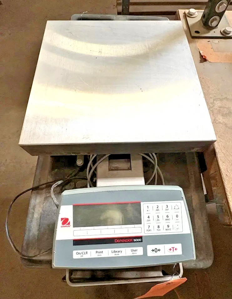 Ohaus TD52P Defender 5000 Digital scale 18x18 platform