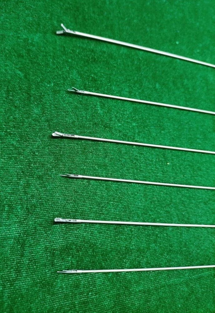 6pc Hysteroscopy Semi Rigid Scissor