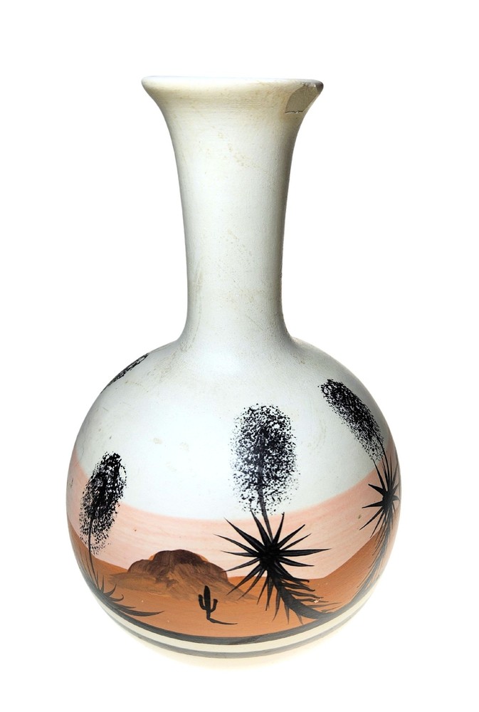 Hand Painted Southwestern Table Vase