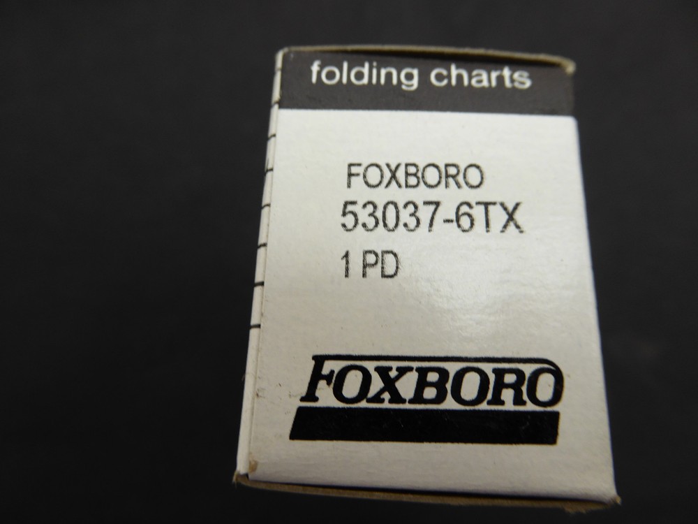 FoxBoro / Graphics Controls 53037-6TX Folding Charts