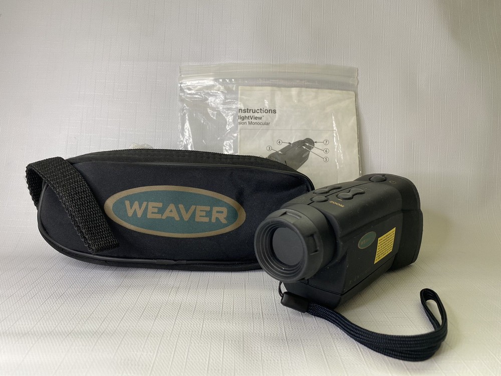 Weaver NightView Digital Night Vision Monocular Scope See Description