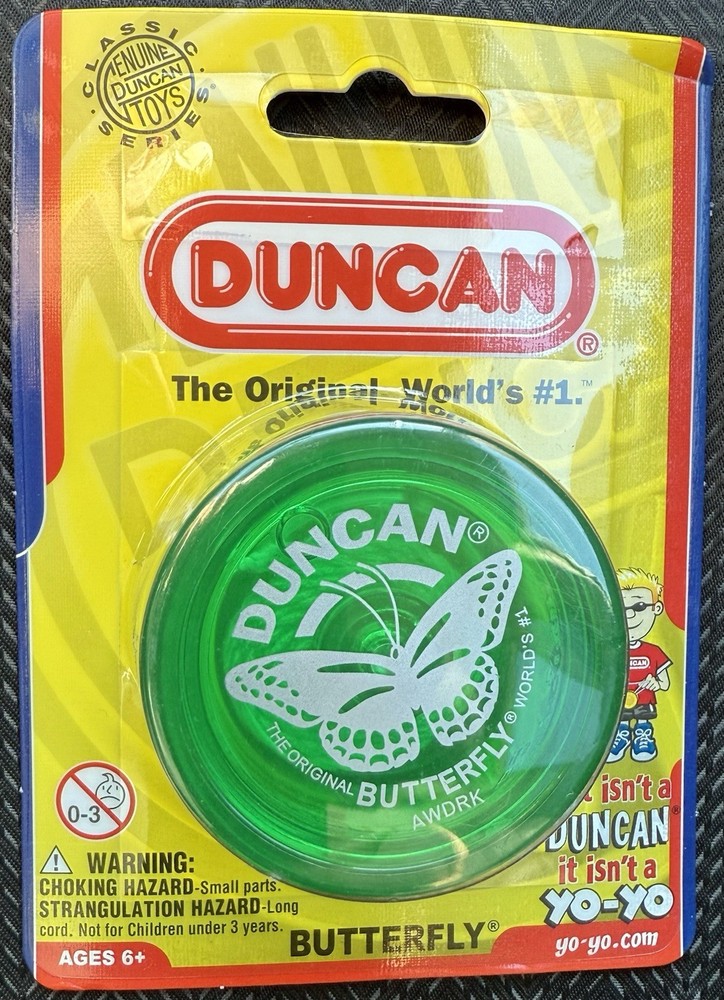 Duncan Butterfly Yo-Yo, Green