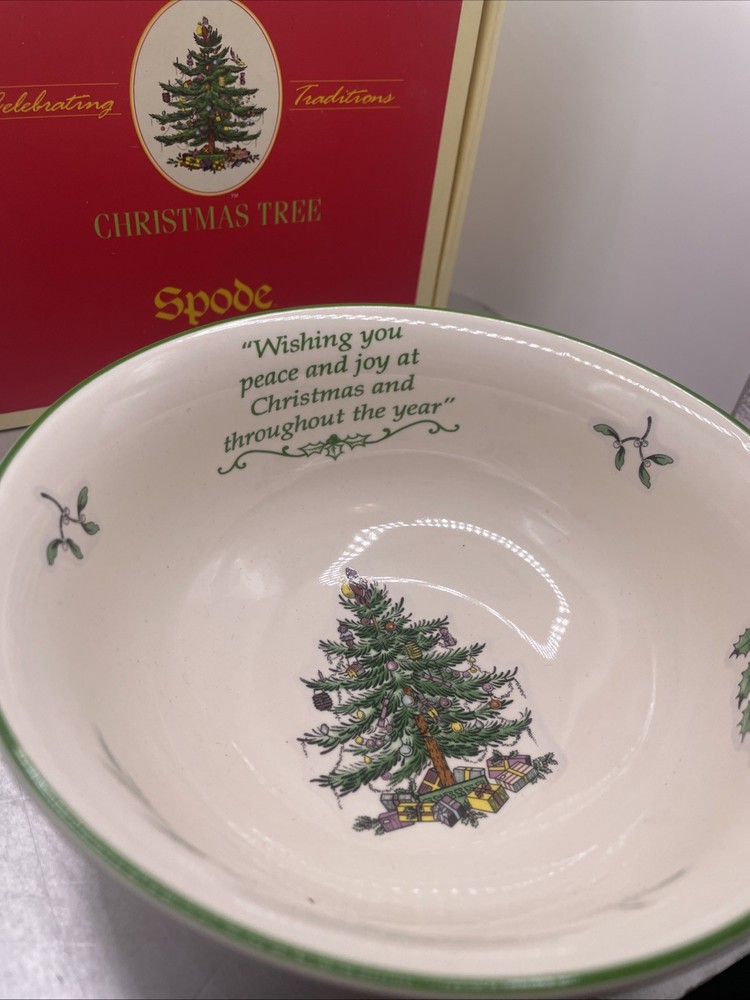 Spode CHRISTMAS TREE 2007 ANNUAL COLLECTION 6" BOWL