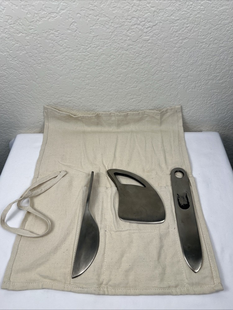 Heavy Steel Primitive Camping Utensils/Chopping Tools Handmade