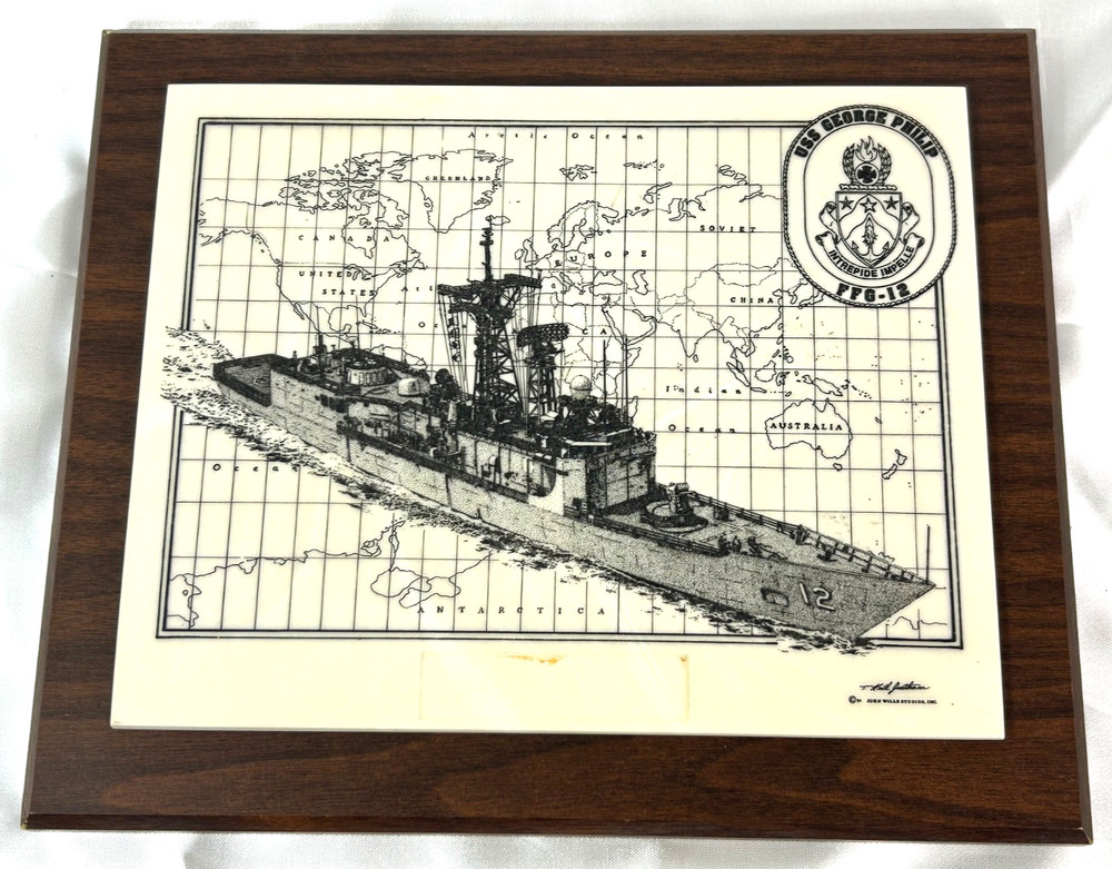 USS George Philip FFG-12 Plaque