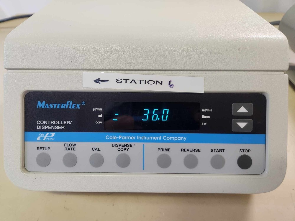 Masterflex Easy-Load II 77200-60 & Controller/Dispenser Cole-Parmer Co