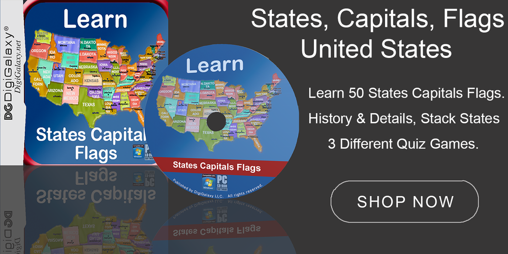 United States Map Quiz Game - Study Practice Quiz (Windows or Mac)