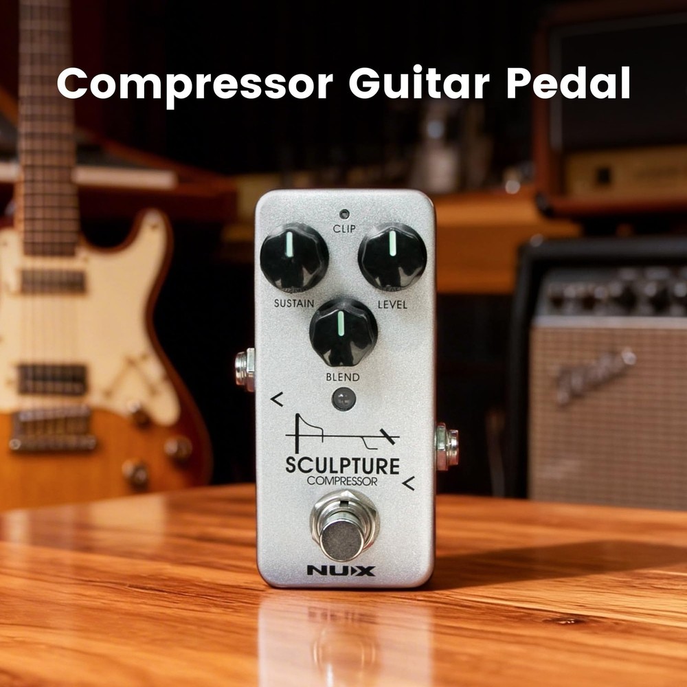 Sculpture Mini Compressor Guitar Effects Pedal