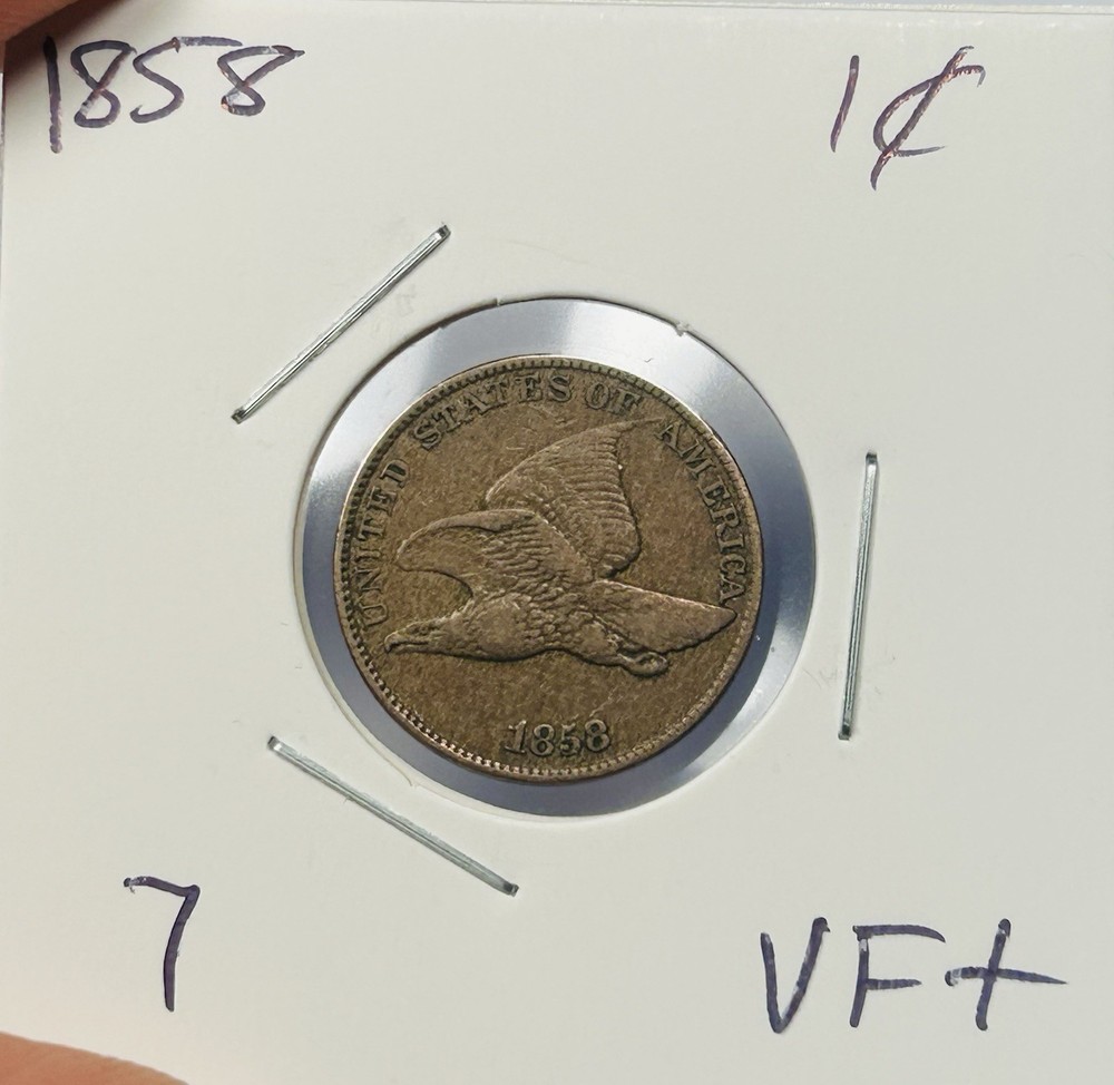 1858 Flying Eagle Cent