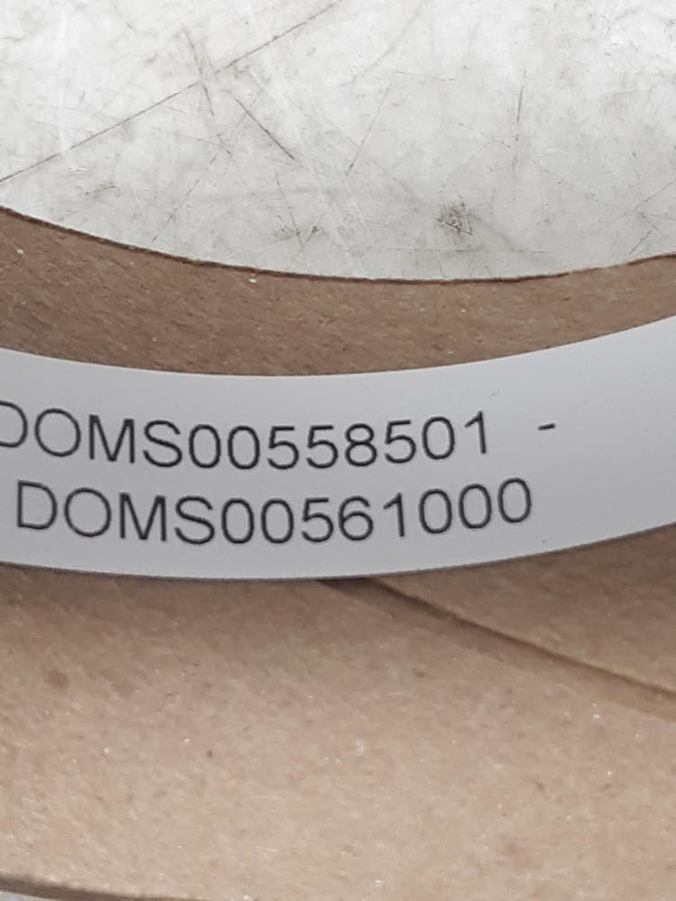 6 Rolls EIM DXC Labels White Polyester Permanent Adhesive 2500 Labels/Roll