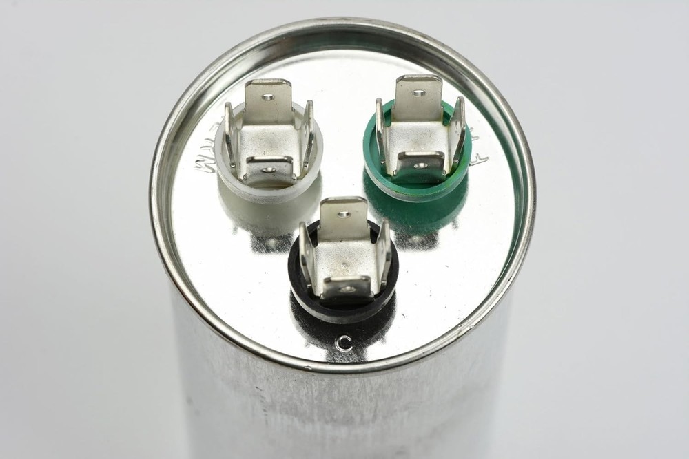 5 Pack Round Dual Run Capacitor TEMCo 40/5 MFD